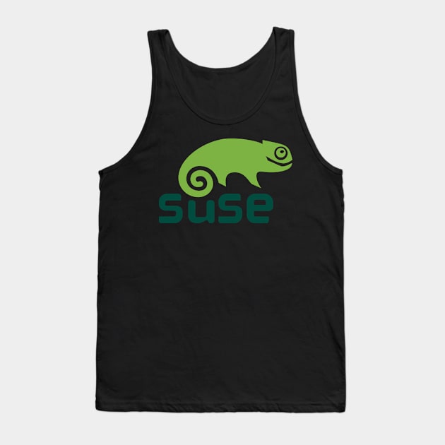 SUSE Linux Tank Top by cryptogeek